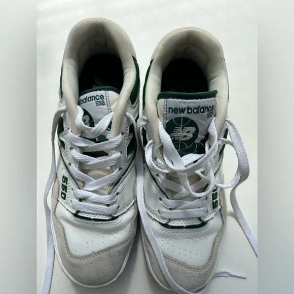 New Balance Women's Shoes - Green and White - Picture 3 of 5